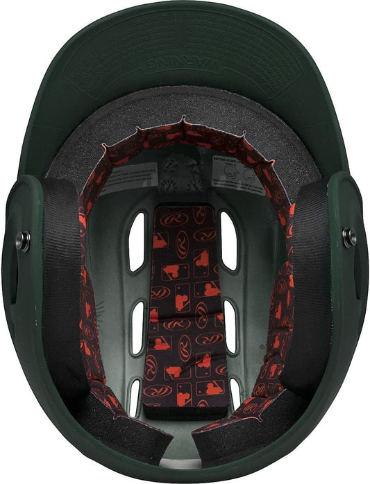 R16 Matte Batting Helmet - Junior | Matte Dark Green | Junior