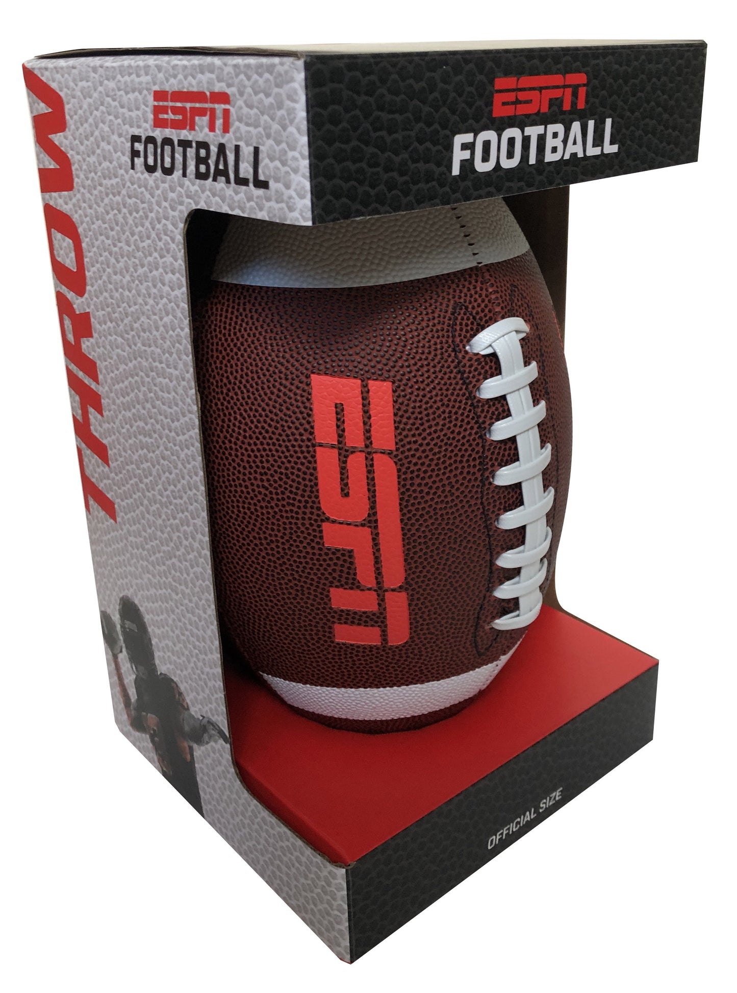 (2 Pack)  XR3 Official Match Size Football with Anti-Skid Composite Material