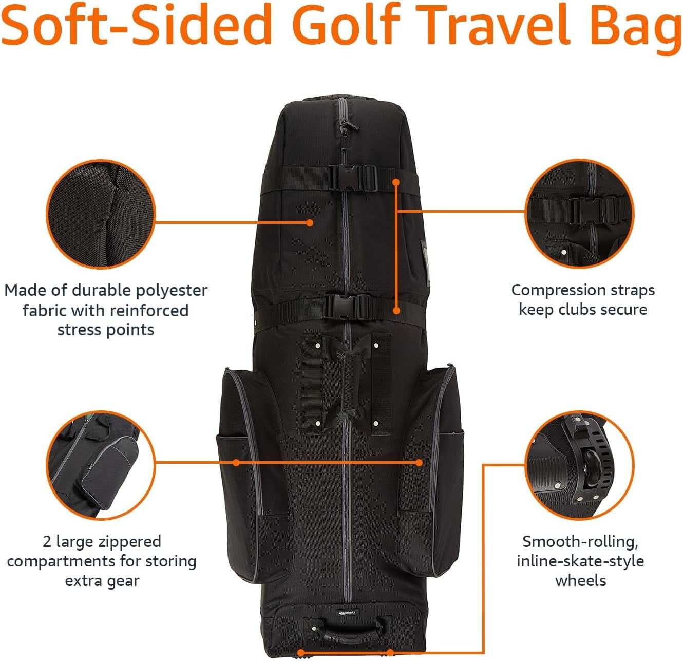 Soft-Sided Golf Travel Bag