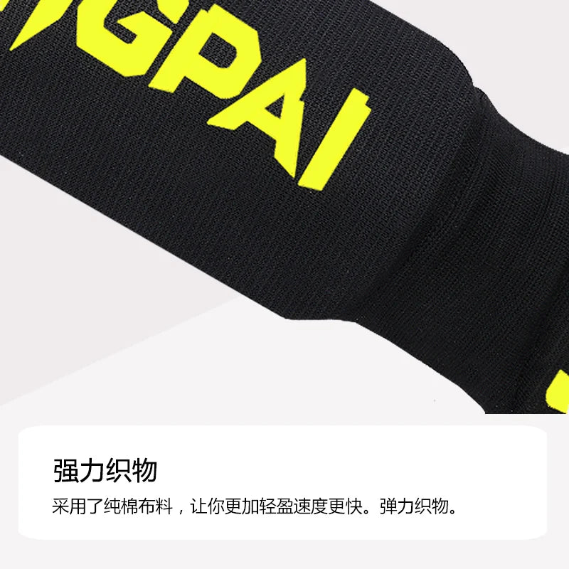 Adjustable Band Leg Protection Shin Pads Football Instep Protectors Kids Adult Soccer Football Sanda MMA Karate Sport Training