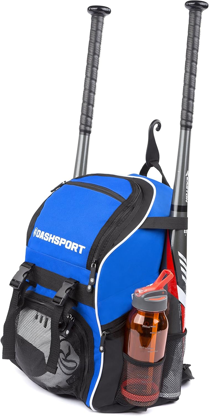 Baseball Bag Youth Backpack – Spacious 18 X 12 X 10 Inches