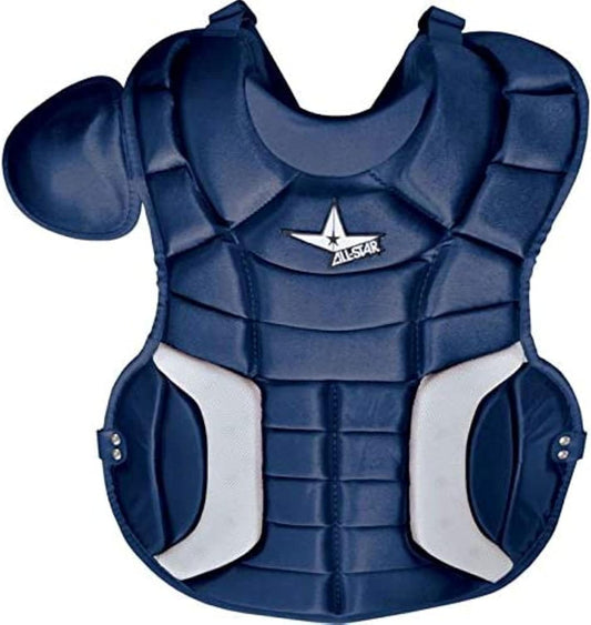 Youth Baseball Catchers Chest Protector, Navy, Ages 7-9