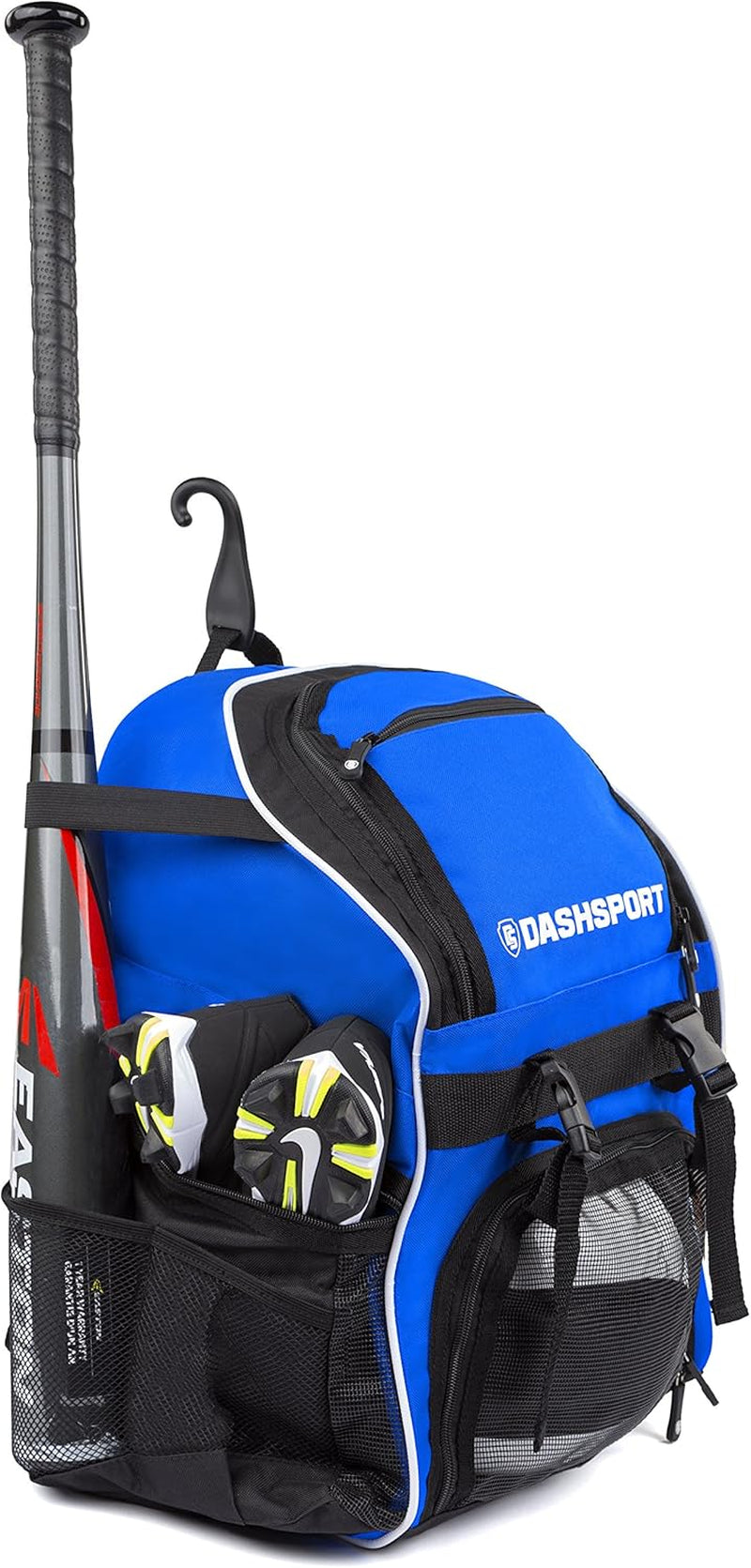 Baseball Bag Youth Backpack – Spacious 18 X 12 X 10 Inches