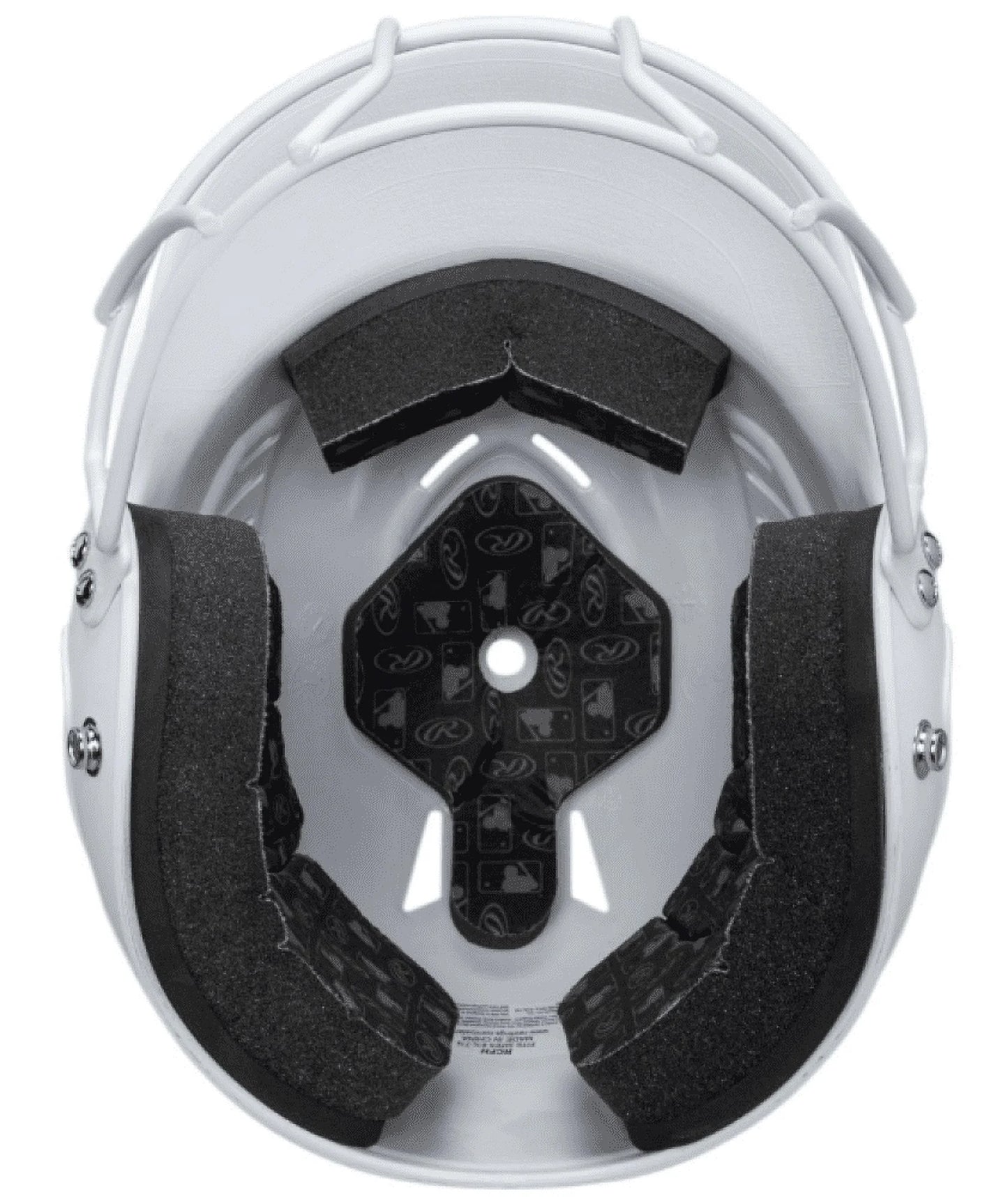(2 Pack)  Coolflo Fastpitch Softball Helmet with Face Guard, Matte White