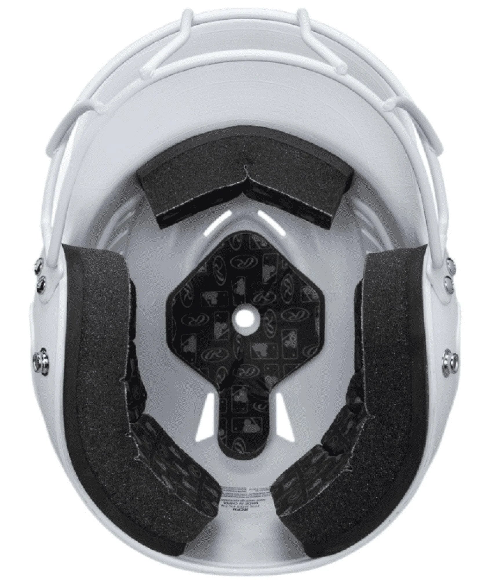 (2 Pack)  Coolflo Fastpitch Softball Helmet with Face Guard, Matte White