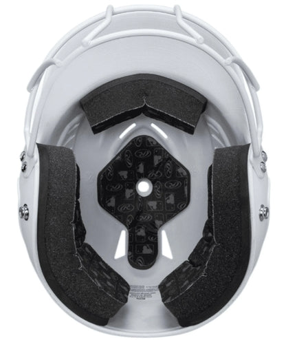 (2 Pack)  Coolflo Fastpitch Softball Helmet with Face Guard, Matte White