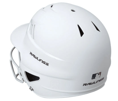 (2 Pack)  Coolflo Fastpitch Softball Helmet with Face Guard, Matte White