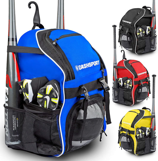 Baseball Bag Youth Backpack – Spacious 18 X 12 X 10 Inches
