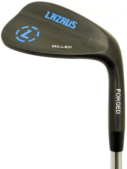LAZRUS Premium Forged Golf Wedge Set for Men - 52, 56, 60 Degree Wedges + Milled Face for More Spin - Great Golf Gift